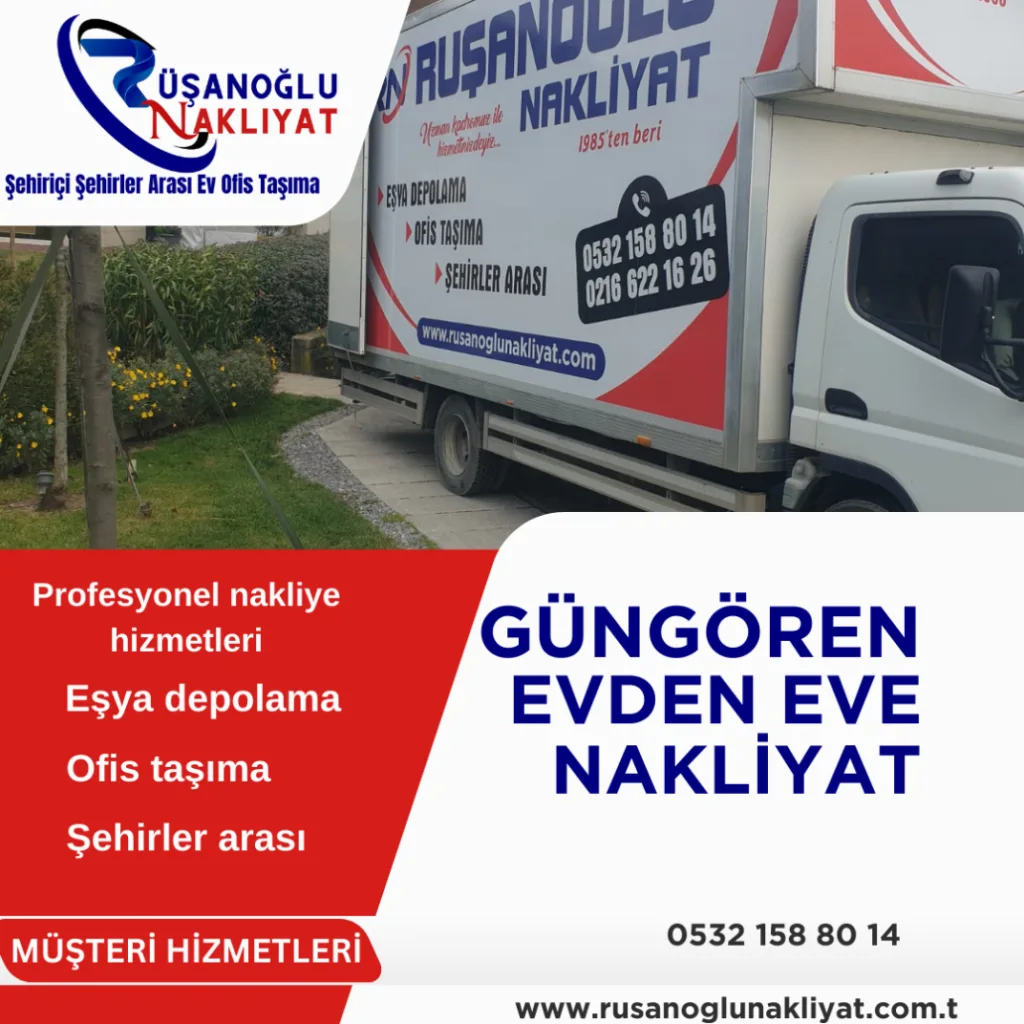 güngören evden eve nakliyat